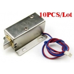 Open Frame Actuator Door Lock Solenoid ( DC12V) 10 pcs package