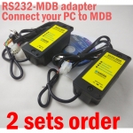 2 Sets RS232-MDB adapter ,Connect PC to Vending Machine