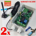 GSM-KEY-AC200 gsm controller 2 pcs in a lot order