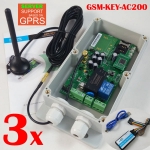 GSM-KEY-AC200 gsm controller 3 pcs in a lot order