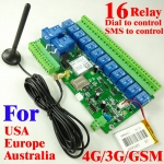 16 Way Relay Switch output 4G 3G and GSM controller